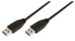 Kabel USB - USB LOGILINK, 1m - LogiLink
