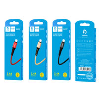 Kabel Usb Wzmacniany Micro Denmen Złoty 1M D02V