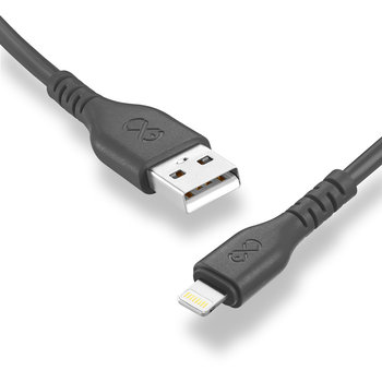 Kabel USBA-Lightning  BASIC 1.2m szary - eXc