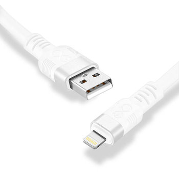Kabel USBA-Lightning eXc WHIPPY Pro 0.9m biały - eXc