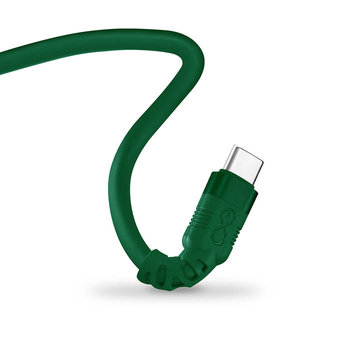 Kabel USBA-USBC eXc WHIPPY Pro 0.9m butelkowa zieleń - eXc