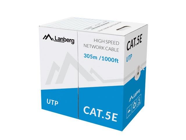Kabel UTP 5e LANBERG , 305 m