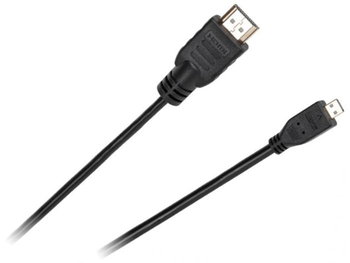 Kabel wtyk HDMI – micro HDMI wtyk typ D 1.8m KPO3959-1.8 - Cabletech