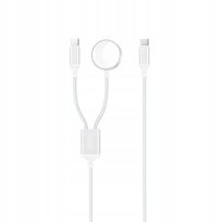 Kabel XO USB typ C - USB typ C 1 m biały XO