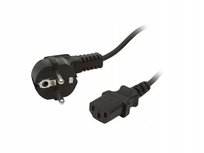 KABEL ZASILAJĄCY C13 1.5M 230 V DO PC LCD MONITORÓW DRUKAREK KOMPUTERÓW Microconnect