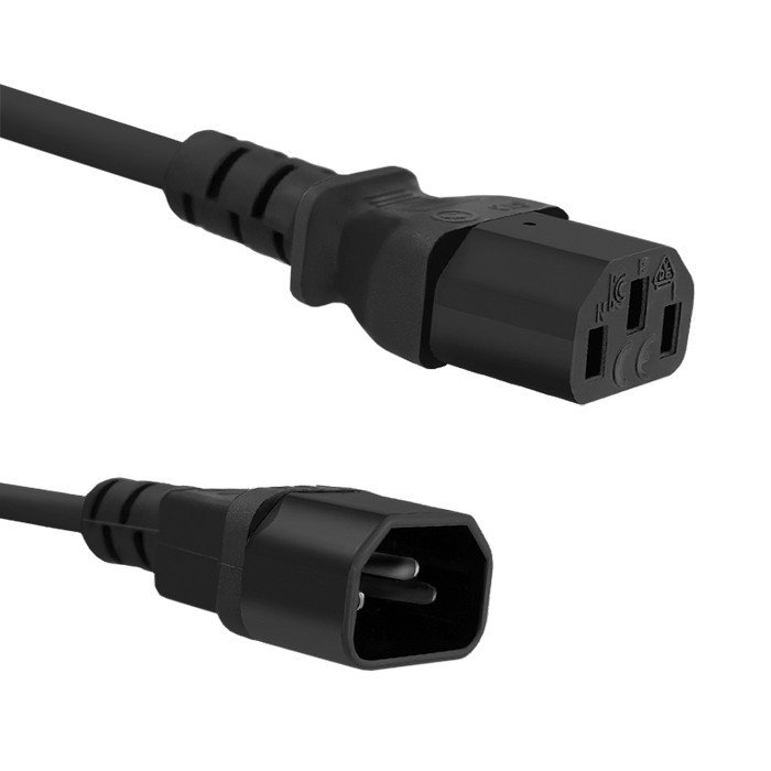 Kabel zasilający C14 - C13 QOLTEC 53898, 3 m