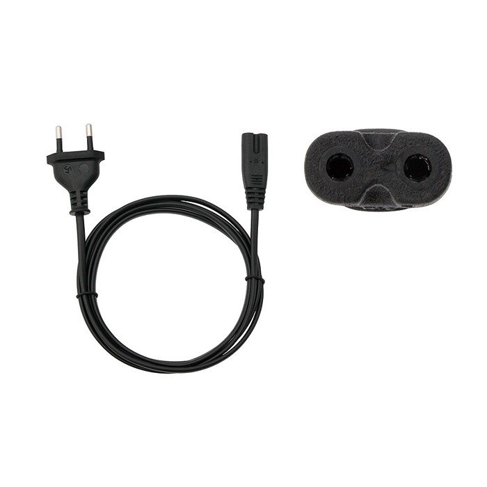 Kabel zasilający IEC C7 - CEE 7/16 EU AKYGA AK-RD-02A, 3 m