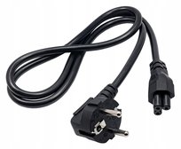 Kabel zasilający koniczynka do laptopa Sh.