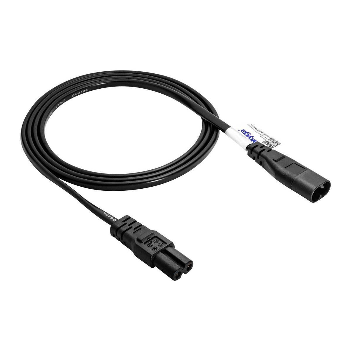 Kabel zasilający ósemka IEC C7 / IEC C8 1.5m AK-RD-08A - Akyga | Sklep ...