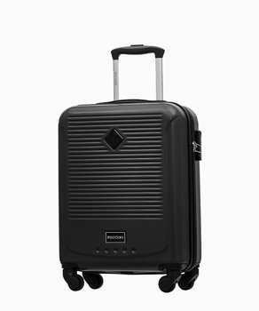Kabinowa czarna walizka z zamkiem szyfrowym - PUCCINI