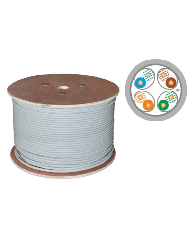 Фото - Інше мережеве обладнання Alantec Kable F/FTP kat.6A LSOH 4x2x23AWG Dca 500m  25 lat gwarancji, bada (10Gb/s)