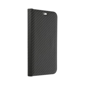 Kabura Forcell LUNA Book Carbon do IPHONE 7 / 8 / SE 2020 czarny - Forcell