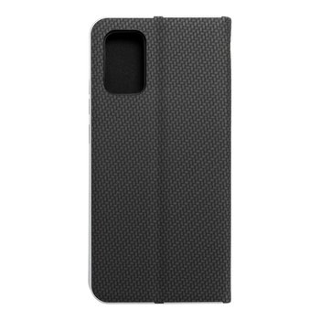 Kabura Forcell LUNA Book Carbon do SAMSUNG Galaxy A02s czarny - Forcell