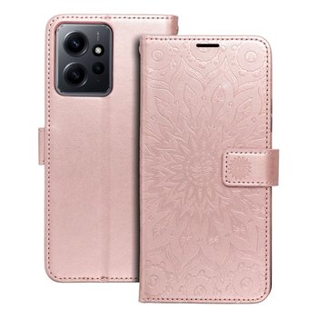 Kabura MEZZO Book do XIAOMI Redmi NOTE 12 4G mandala złoty róż - Inny producent