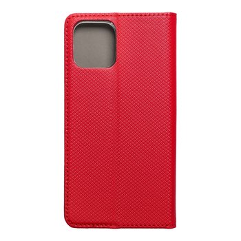 Kabura Smart Case book do iPhone 12 / 12 PRO czerwony - KD-Smart