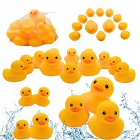 KACZKI Kaczuszki komplet 12 sztuk ŚMIESZNY ZABAWNY PREZENT PISZCZAŁKA