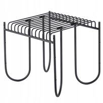 Kadax Ławka Ogrodowa Parkowa Metalowa 50Cm