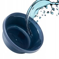 KADAX Miska Plastikowa 4L Miednica Okrągła Granat