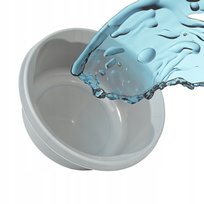 KADAX Miska Plastikowa 4L Miednica Okrągła Szara
