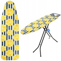 KADAX Pokrowiec Na Deskę Do Prasowania Podkład Naciągany 126x45 cm Cytryny