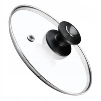 KADAX Pokrywka 18cm Szklana Pokrywa Patelni Garnka