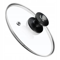 KADAX Pokrywka 20cm Szklana Pokrywa Patelni Garnka