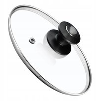 KADAX Pokrywka 24cm Szklana Pokrywa Patelni Garnka