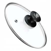 KADAX Pokrywka 26cm Szklana Pokrywa Patelni Garnka