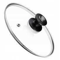 KADAX Pokrywka 28cm Szklana Pokrywa Patelni Garnka