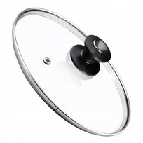 KADAX Pokrywka 30cm Szklana Pokrywa Patelni Garnka