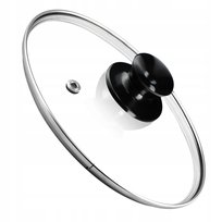 KADAX Pokrywka Szklana 22cm Pokrywa Patelni Garnka