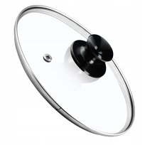 KADAX Pokrywka Szklana 26cm Pokrywa Patelni Garnka