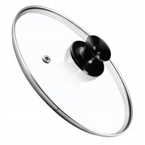 KADAX Pokrywka Szklana 28cm Pokrywa Patelni Garnka