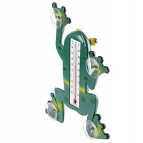 KADAX Termometr Zewnętrzny Okienny Żaba Przyssawki