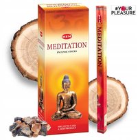 Kadzidełka indyjskie zapachowe HEM Meditation 8 szt. - relaks i spokój HEM