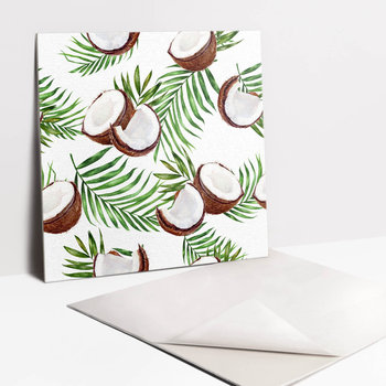 Kafle Winylowe - Kokosy i palma, 30x30 cm - 9 sztuk - Tulup