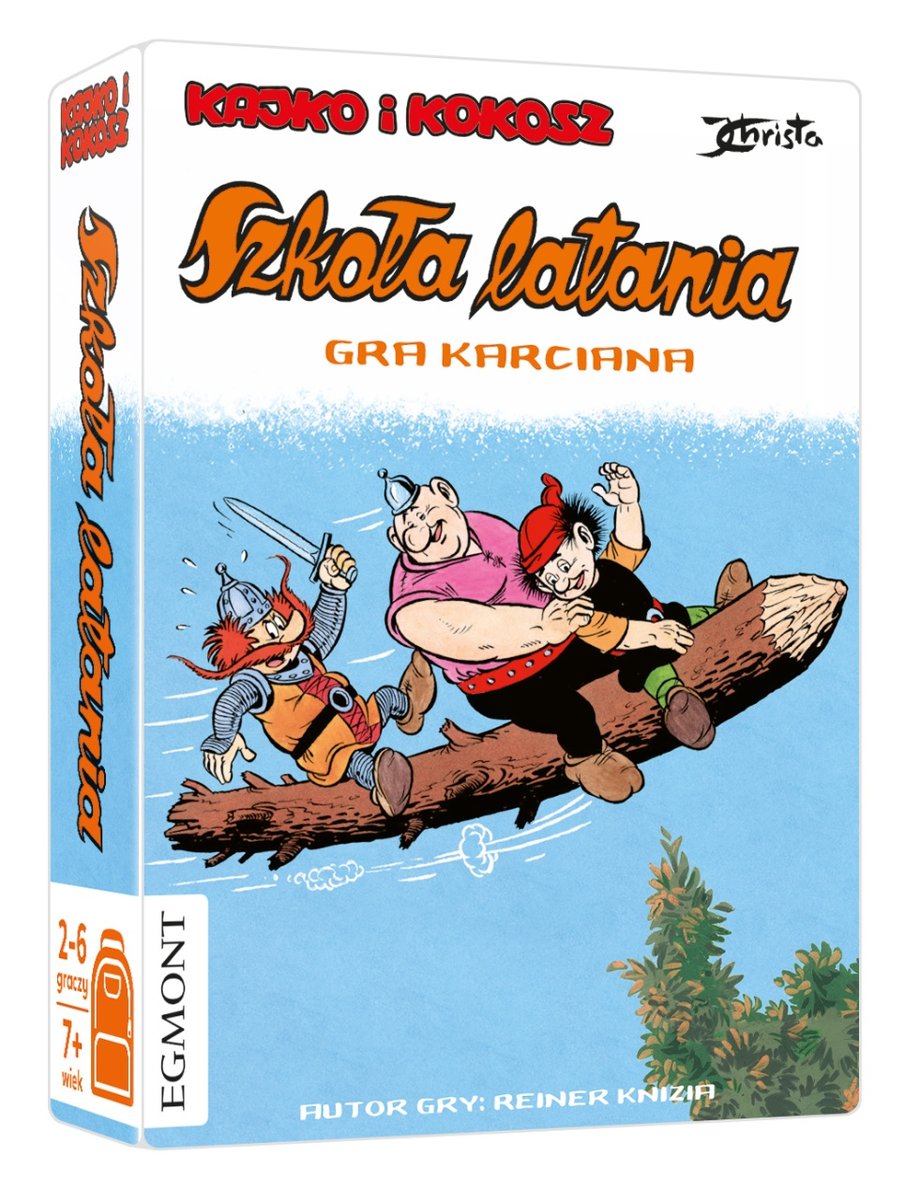 Kajko i Kokosz Szkoła latania, gra karciana, Egmont
