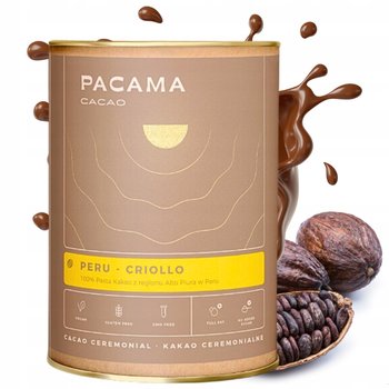 Kakao 100% ceremonialne criollo pełnotłuste niealkalizowane bez cukru Peru