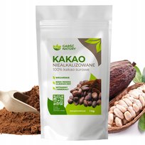 KAKAO NATURALNE NIEALKALIZOWANE w Proszku 1kg Prawdziwe Kakao 1000 g Inna marka
