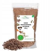 Kakao NATURALNE w proszku niealkalizowane 200g