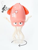 kałamarnica OŚMIORNICA squid indukcyjna INTERAKTYWNA TAŃCZĄCA Z MUZYKĄ Różowa