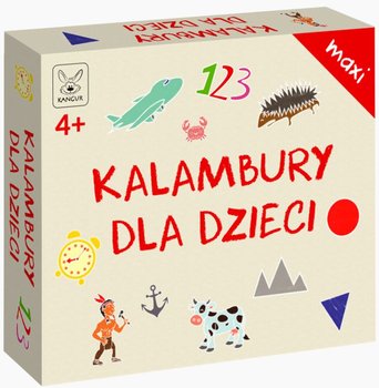 Kalambury dla dzieci, gra rodzinna, Kangur, maxi - Kangur