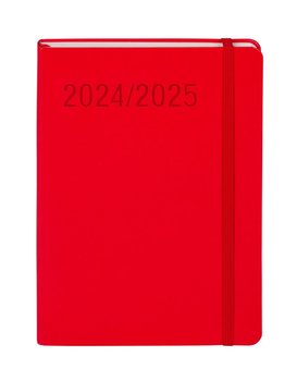 Kalendarz  2024/2025 18 M-Cy. Minimalizm A5 Tns Czerwony - Inna marka