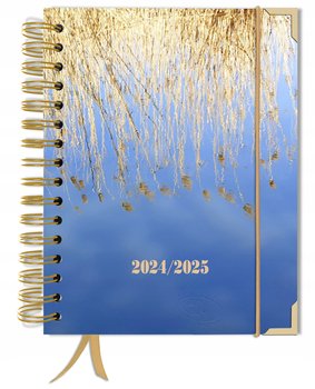 Kalendarz 2024-2025 2dni=1strona A5+ organizer książkowy dowolny miesiąc - TADAPLANNER