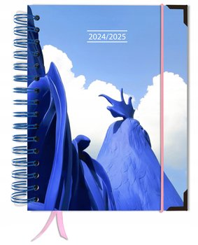Kalendarz 2024-2025 2dni=1strona A5+ organizer książkowy dowolny miesiąc - TADAPLANNER