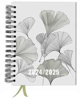 Kalendarz 2024-2025 2dni=1strona A5+ terminarz książkowy dowolny miesiąc - TADAPLANNER