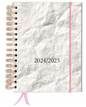 Kalendarz 2024-2025 MINIMAL tygodniowy A5+ planer książkowy dowolny miesiąc - TADAPLANNER
