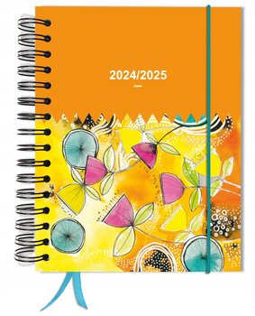 Kalendarz 2024-2025 organizer 2dni=1strona A5+ książkowy dowolny miesiąc - TADAPLANNER