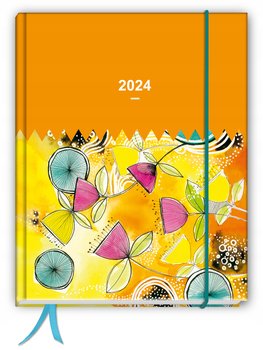 Kalendarz 2024 Biznes Tygodniowy Szyty Tadaplanner Książkowy A5+ Organizer - TADAPLANNER