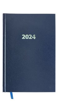 Kalendarz 2024 Ekonomiczny A5 Dzienny V2 Granatowy - Avanti